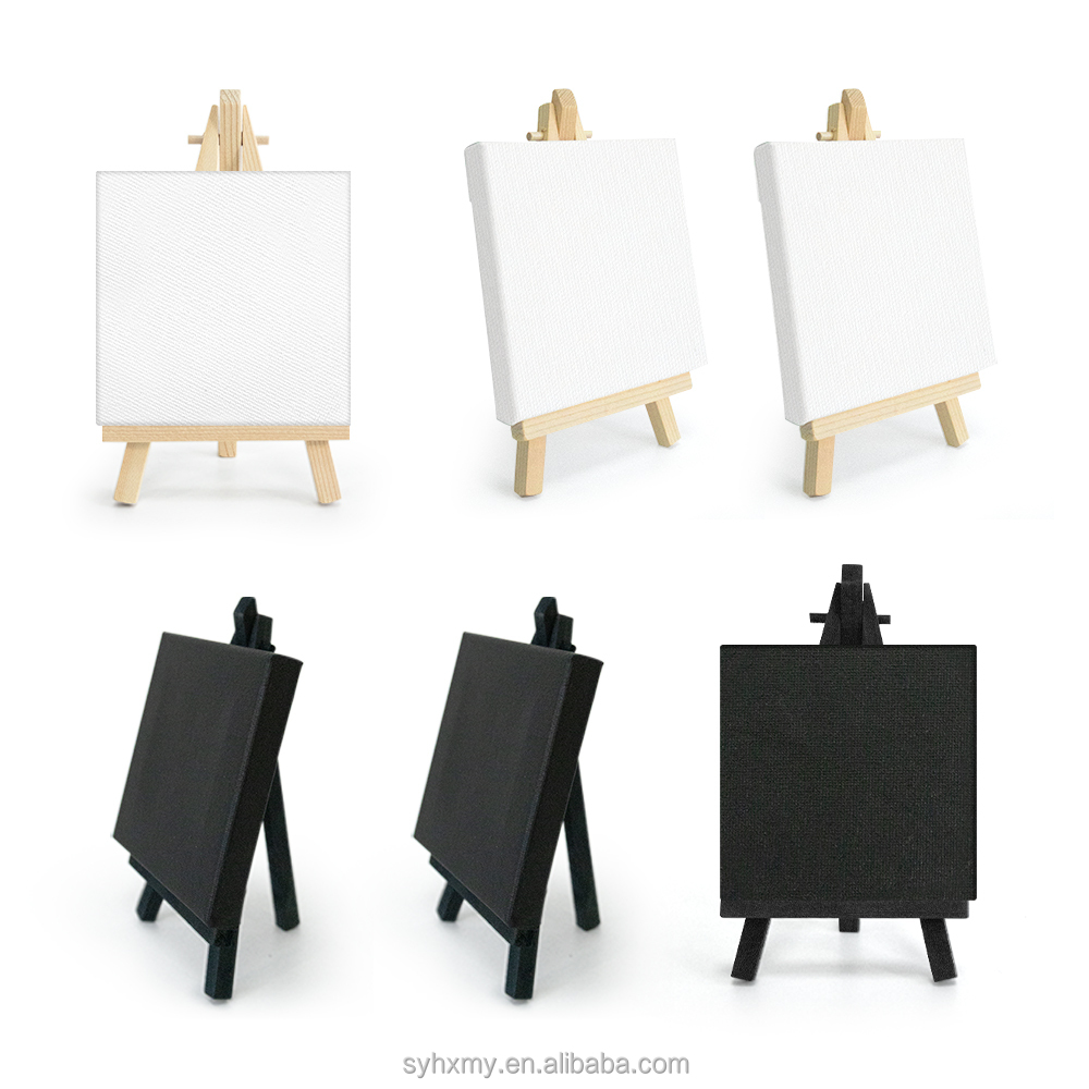 mini canvas with easel
