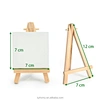 Mini Easel And Canvas