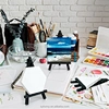 mini easel with canvas 200 pack