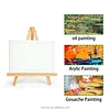 Mini Easel And Canvas