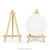 Round  Canvas with Easel for painting display