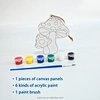 Mini Canvas Board  Kids DIY Art Painting