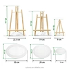 easel stand and canvas painting