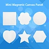 10cm Mini Magnetic Canvas Panel for DIY Kids Painting