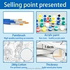 Preprinted canvas frame