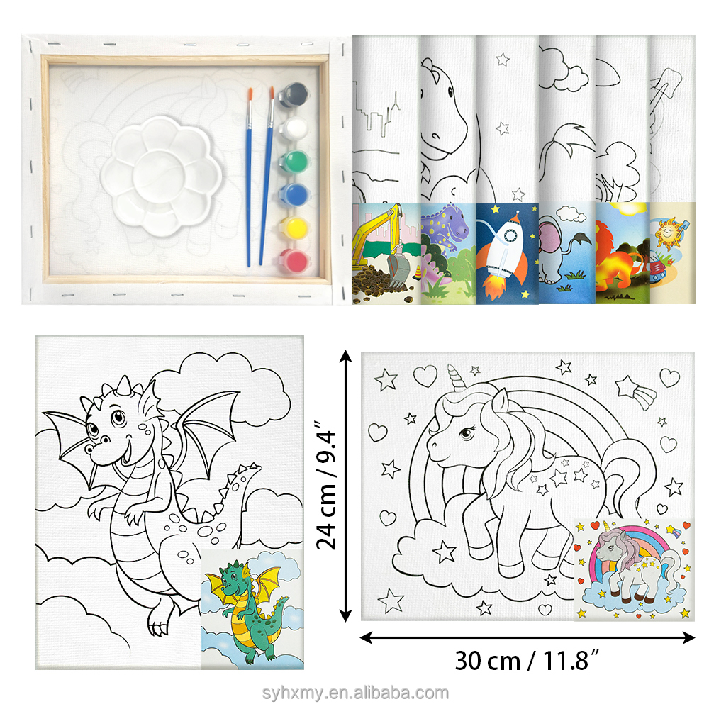 Preprinted Canvas Frame