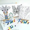 canvas with drawing