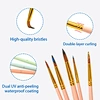 Nylon bristle brush