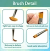 Nylon bristle brush