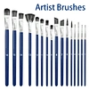 Fine detail brushes