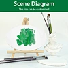 20CM Oval Canvas Frame Art supplies