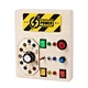 Montessori Educational toys
 busy light 
sensory learning wooden busy board