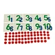 Cut-out Numeral and Counters