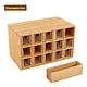 Montessori Language Wooden
Teaching Educational Toys
Wooden Container For Labels