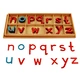 Montessori Wood
 Large Movable Alphabet 
Educational Wooden Kids Toy Two Wooden Boxes