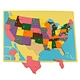 Puzzle Map of USA