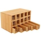 Montessori Language Wooden
Teaching Educational Toys
Wooden Container For Labels