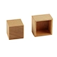 Wooden Box and Cube