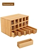 Montessori Language Wooden
Teaching Educational Toys
Wooden Container For Labels
