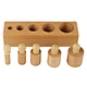 Small Cylinder Blocks
Knobbed Cylinders Blocks
Colorful Wooden Early Home School Toys