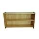 Three Layers Montessori Shelf with Back Board