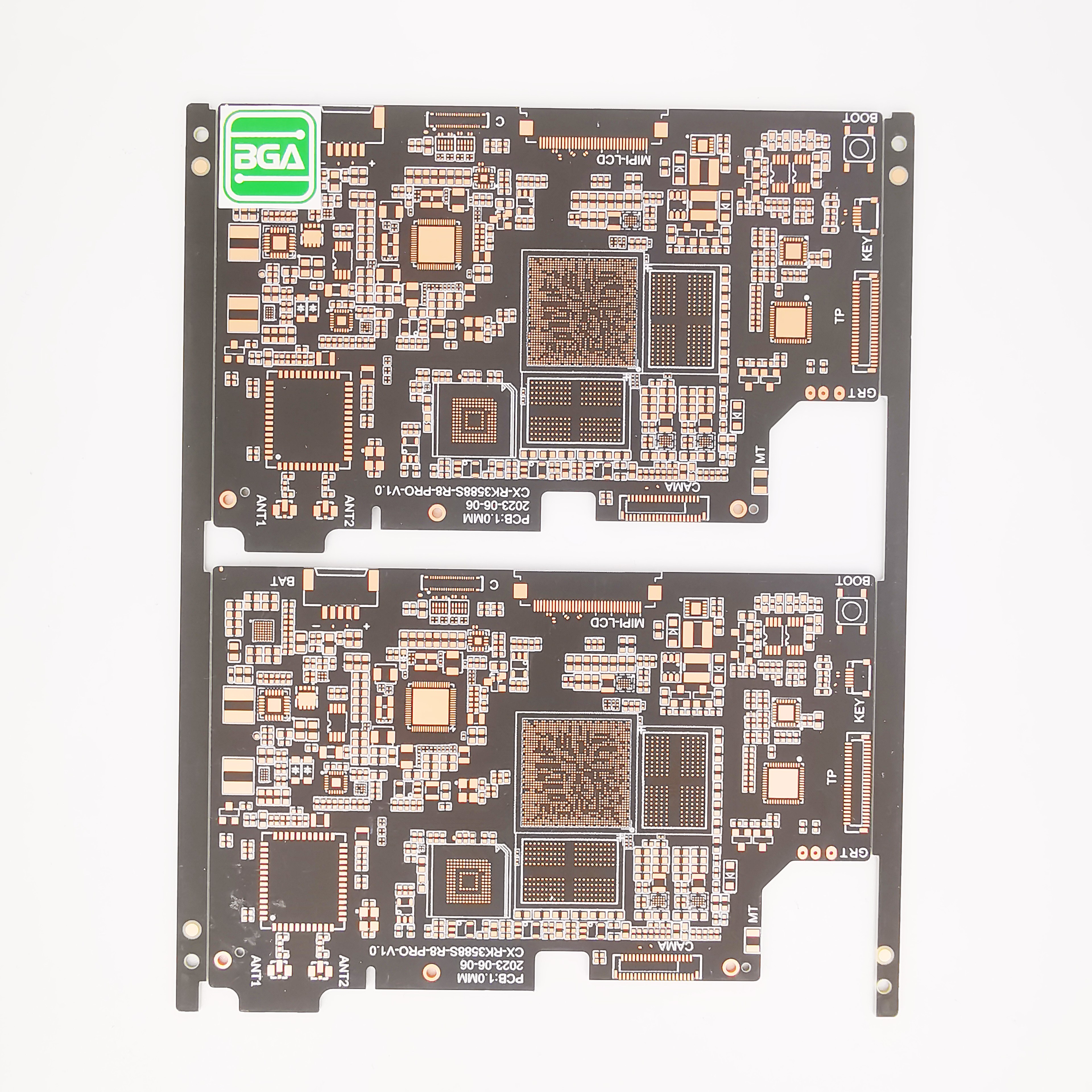What are the differences between the circuit boards of BGABoard and JLC PCB?