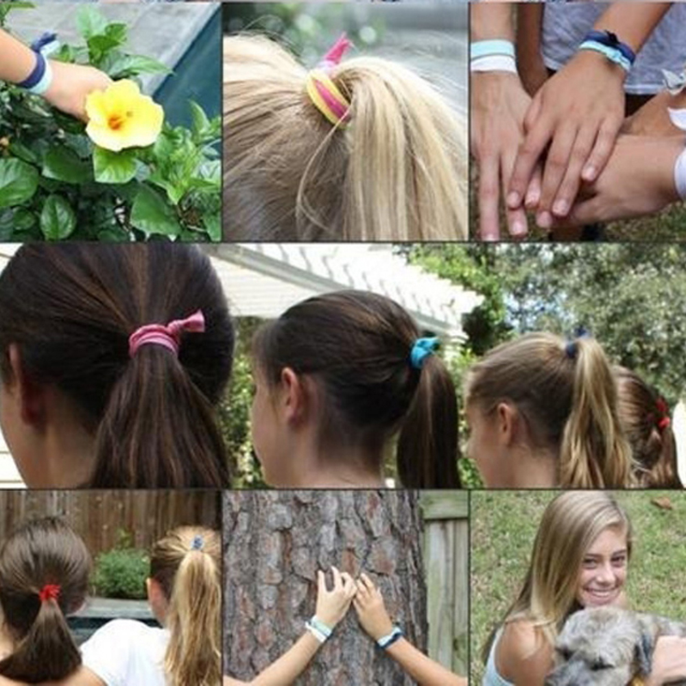 adjustable hair fabric wristbands,custom made wristbands