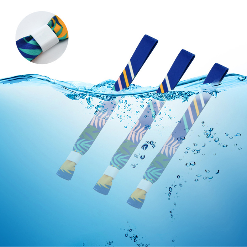 promotional 24hour wristbands with clip closure,waterproof wristbands
