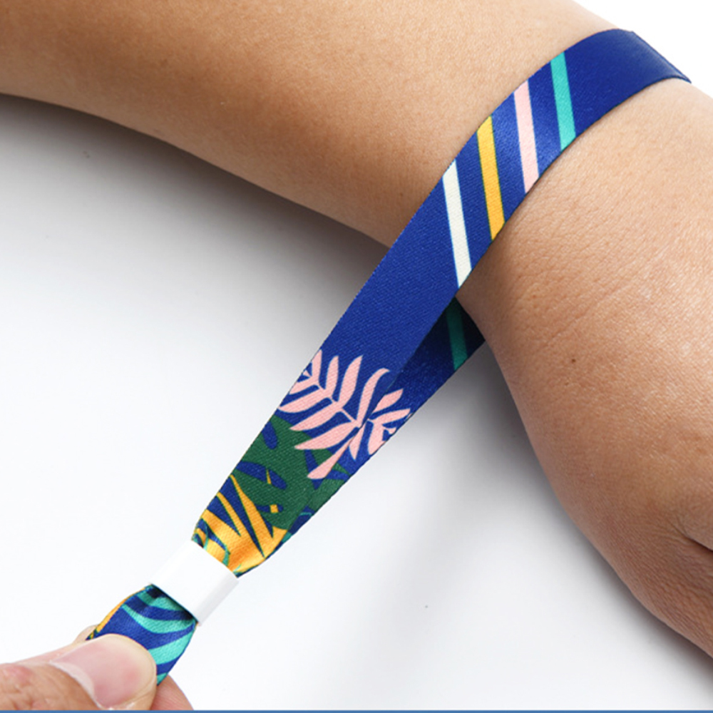 promotional 24hour wristbands with clip closure,waterproof wristbands