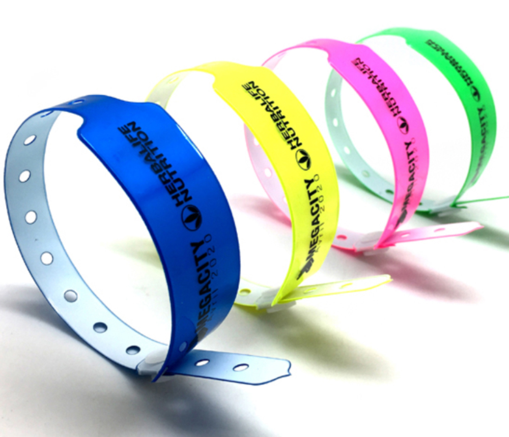 vinyl wrist band plastic wristbands for events,24hour wristbands