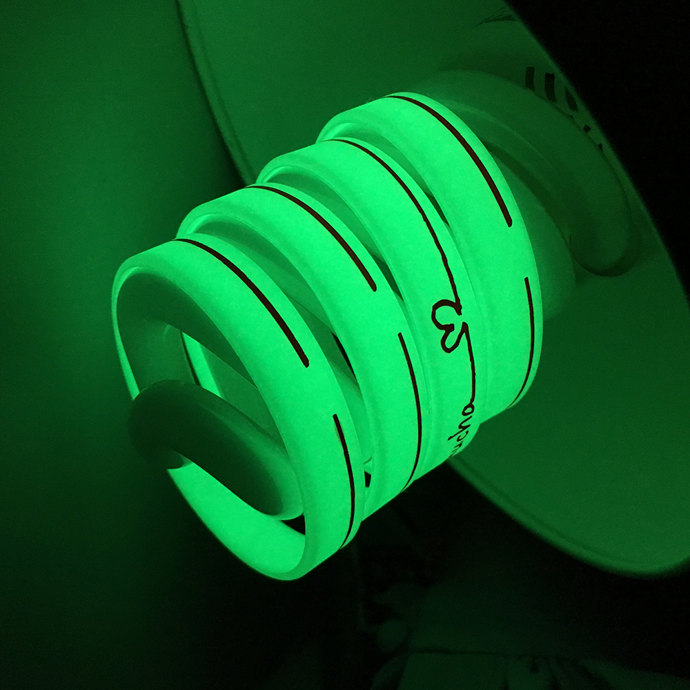 glowing led wristbands for events,glow in the dark bracelets