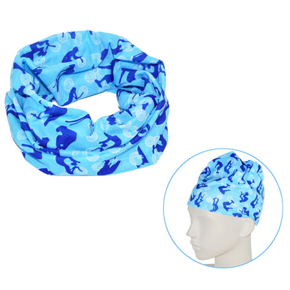 seamless elastic cooling scarf for neck,bandana headband