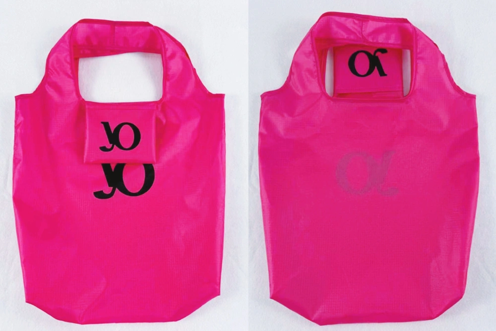 reusable folding duffle bag