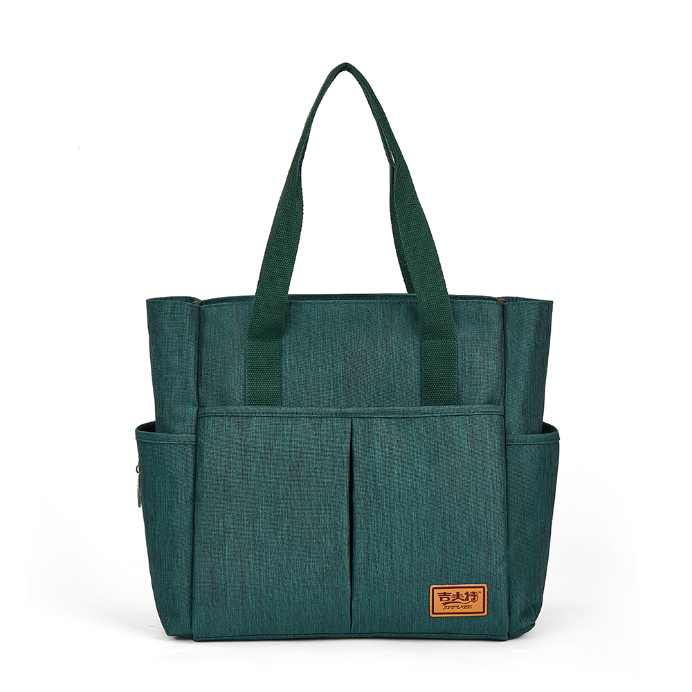 This is a tote bag,tote bag with pouch,a every day carry bag,you can choose fabric ,such as nylon carry bags.