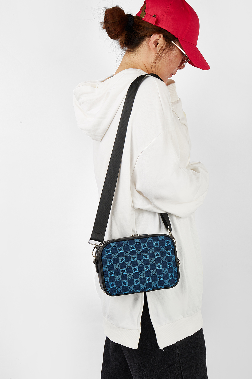 New chain crossbody purse,JFT's designer denim bags,it can meet all your requirements fabric storage bags.