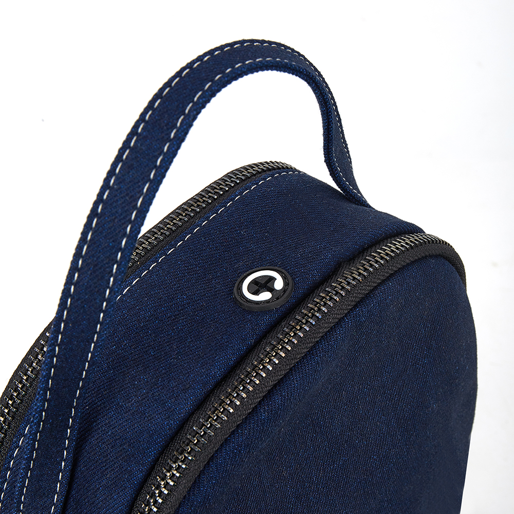 Handbag denim fabric,crossbody bags with colorful wide strap,small custom bags provided convenience for women,custom embroidered totes bringing unique design to the bag.