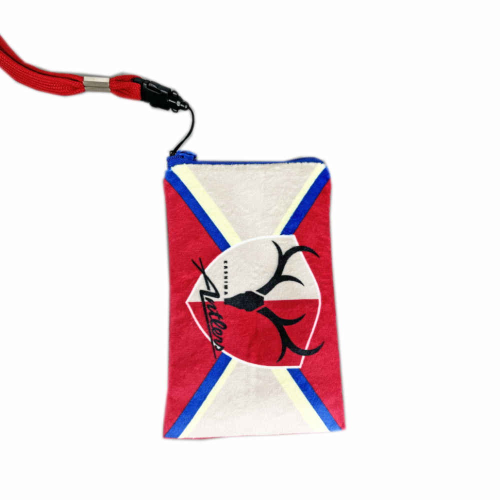 Plush id pouch for lanyard,comes with one side zipper id holder pouch,Inner mesh matching,solid color lanyards with pockets.