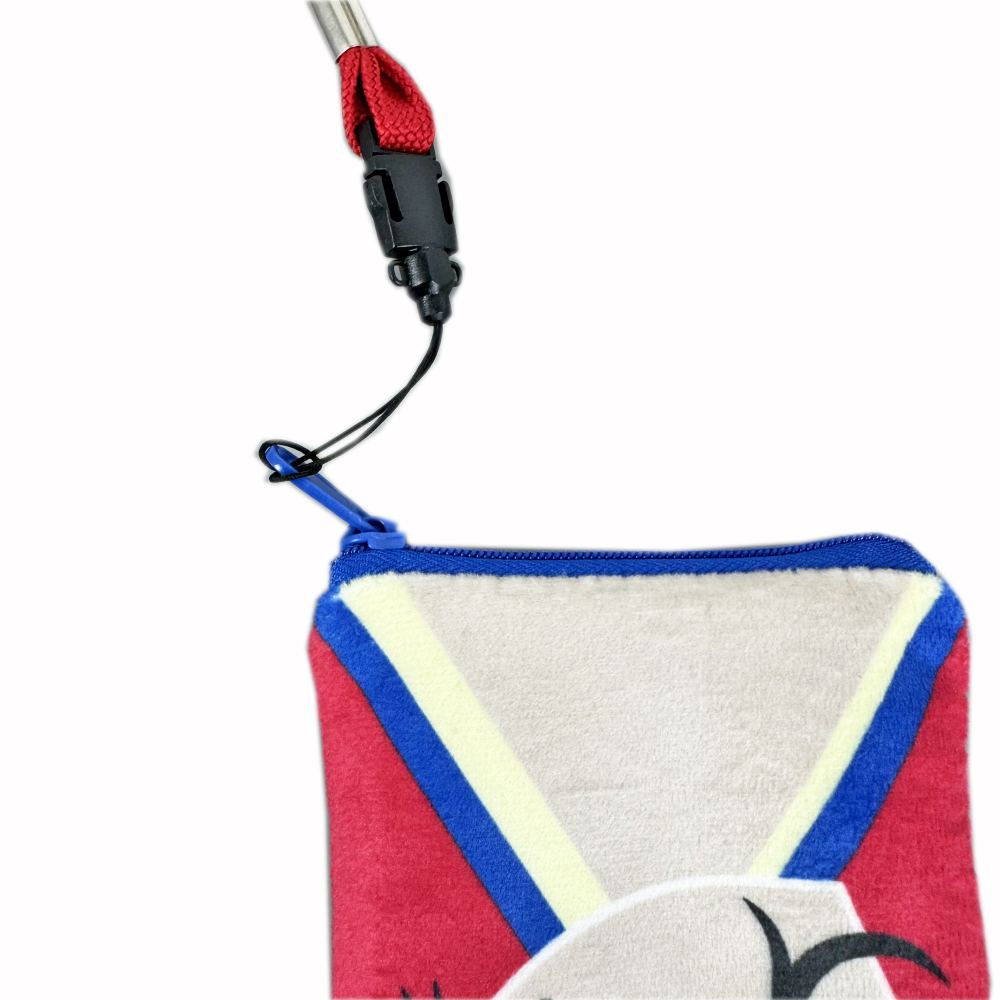 Plush id pouch for lanyard,comes with one side zipper id holder pouch,Inner mesh matching,solid color lanyards with pockets.