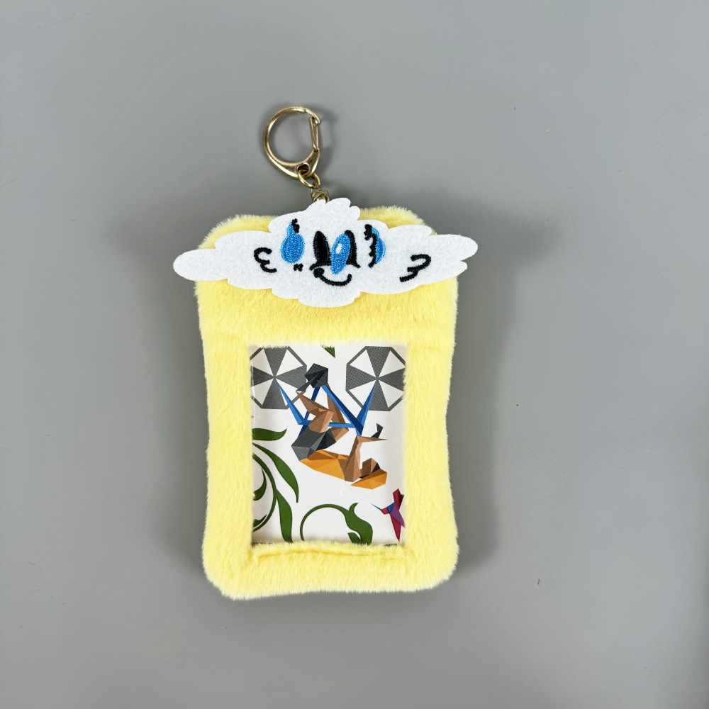 cute designer badge holder lanyard and slim credit card wallet with id window, best id badge holder.