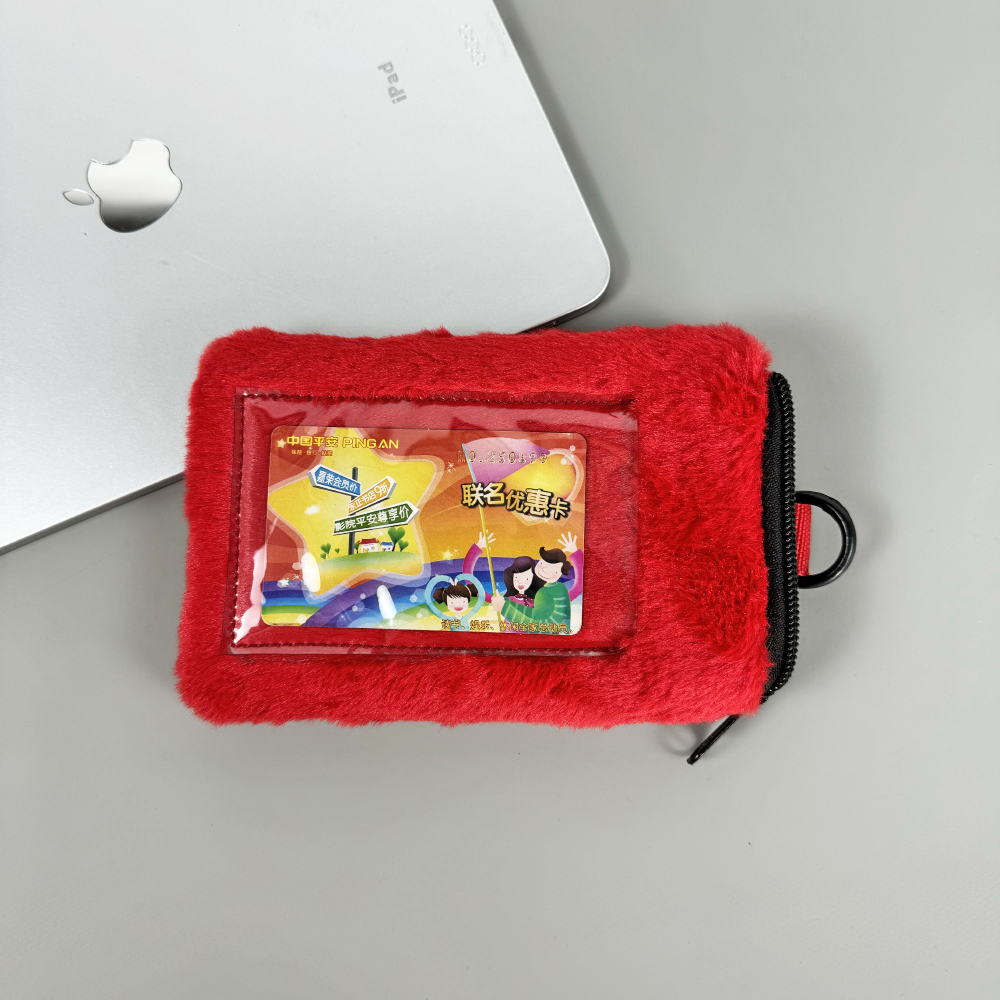 plush custom plastic id badges with PVC window,can personalized custom badge printing,durable card holder pocket.