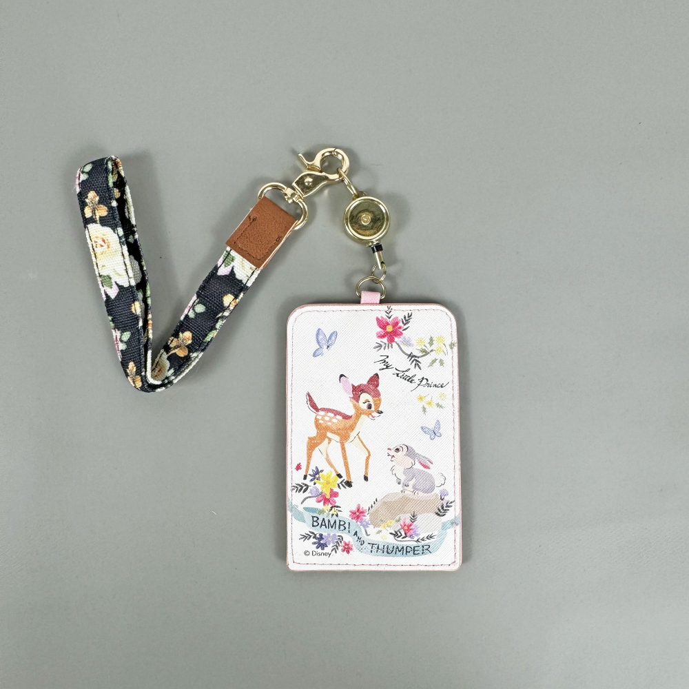 Full print custom retractable badge holder,with retractable mini card case lanyard for badge and keys.