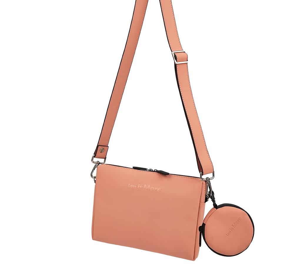 pink small leather cross body bags