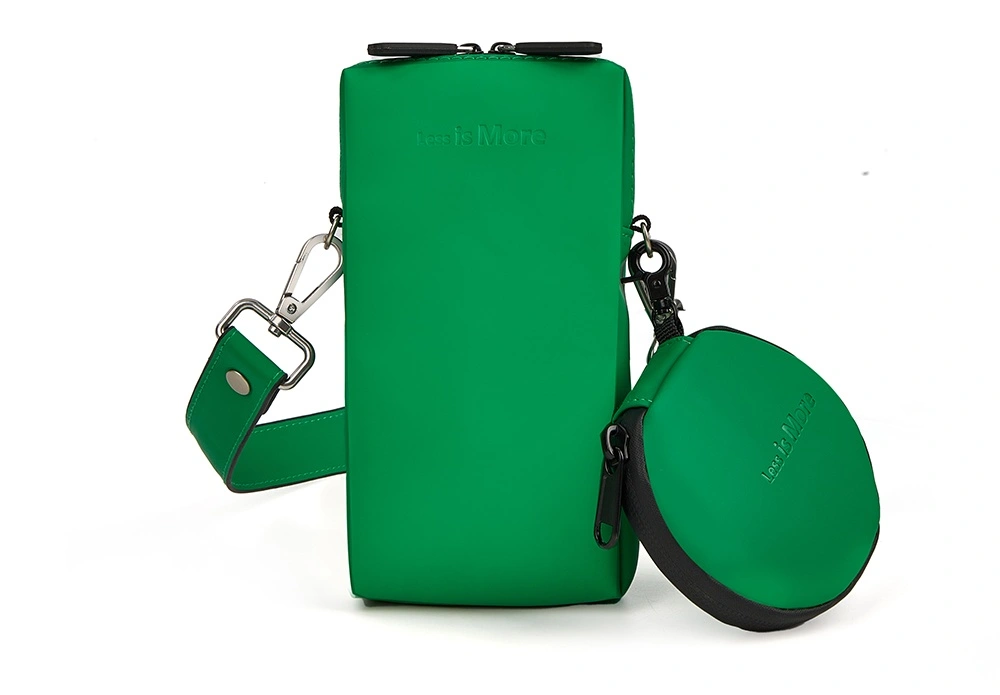 luxury leather crossbody phone bag