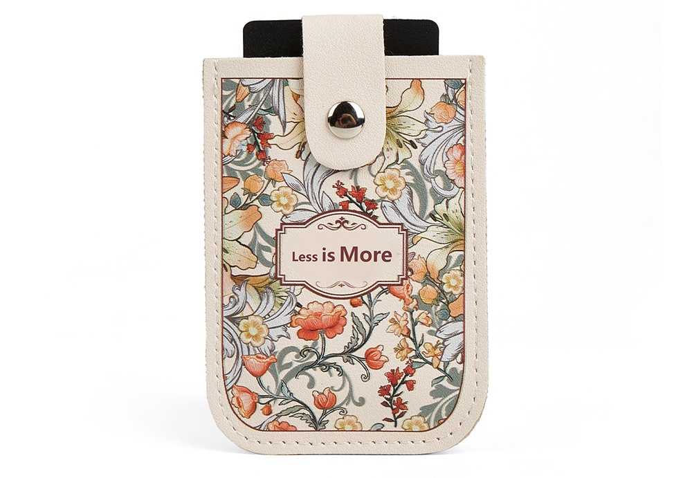 multiple card slots vertical badge holder