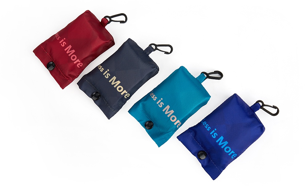 folding tote bag with pouch