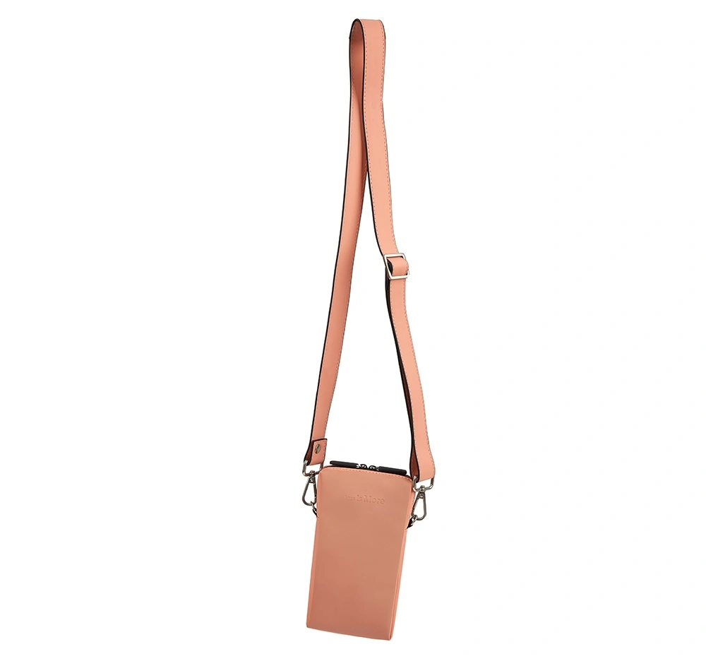 pink phone bag and purse
