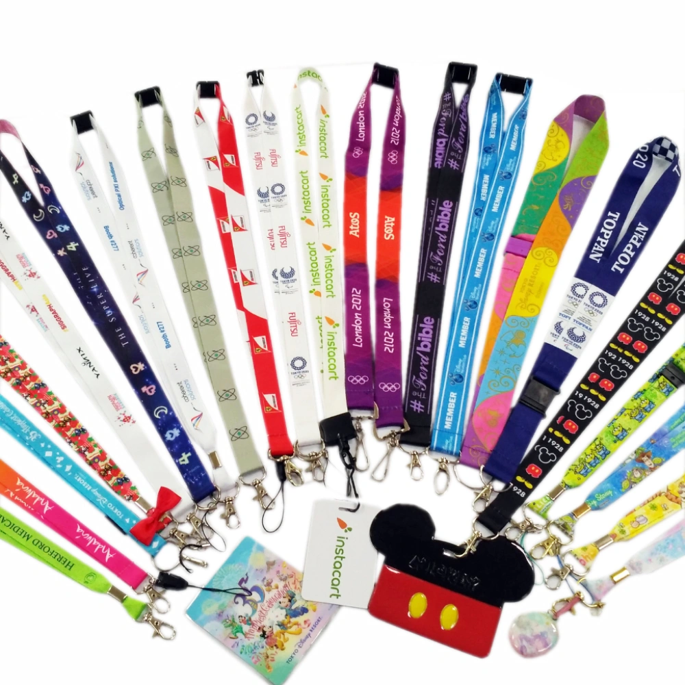Promotion colorful designer lanyards for keys,detachable badge id badge holder neck,high quality lanyard made in china!