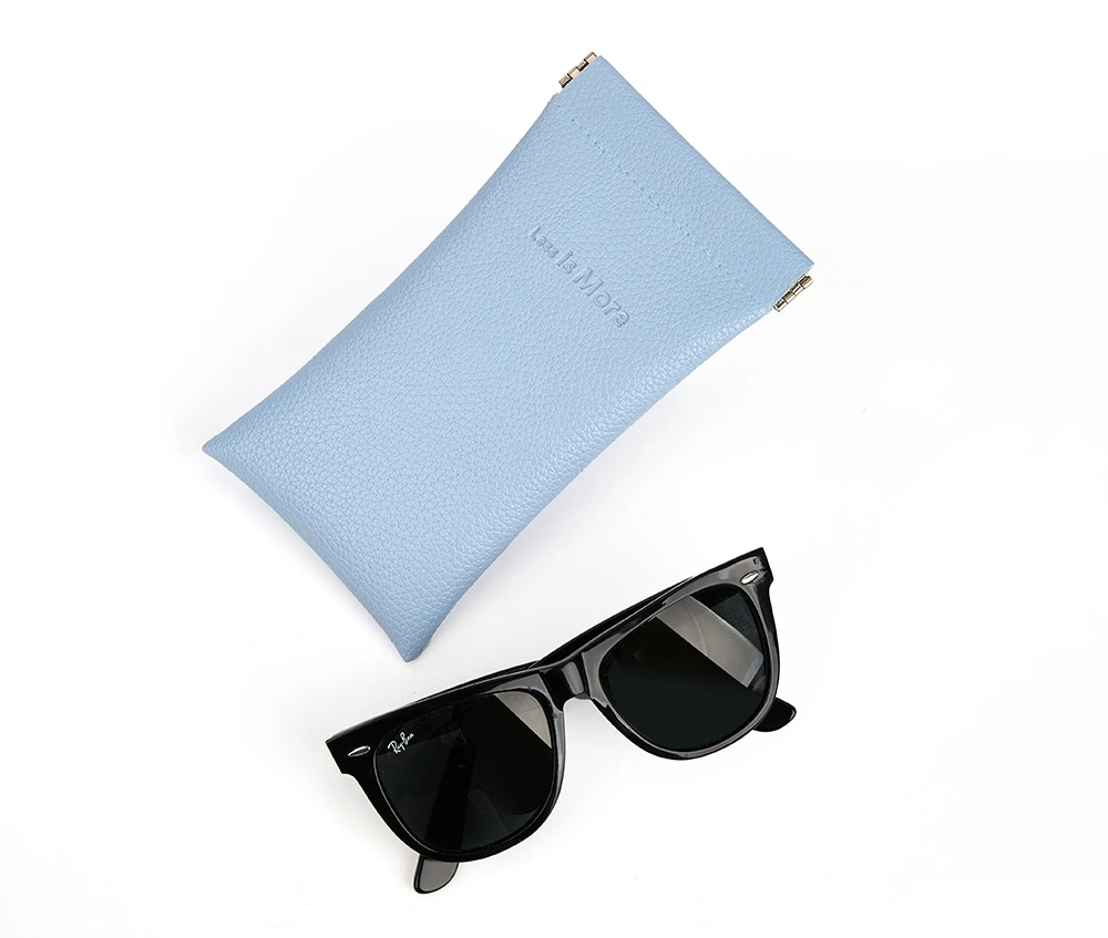 less is more self-closing glasses case