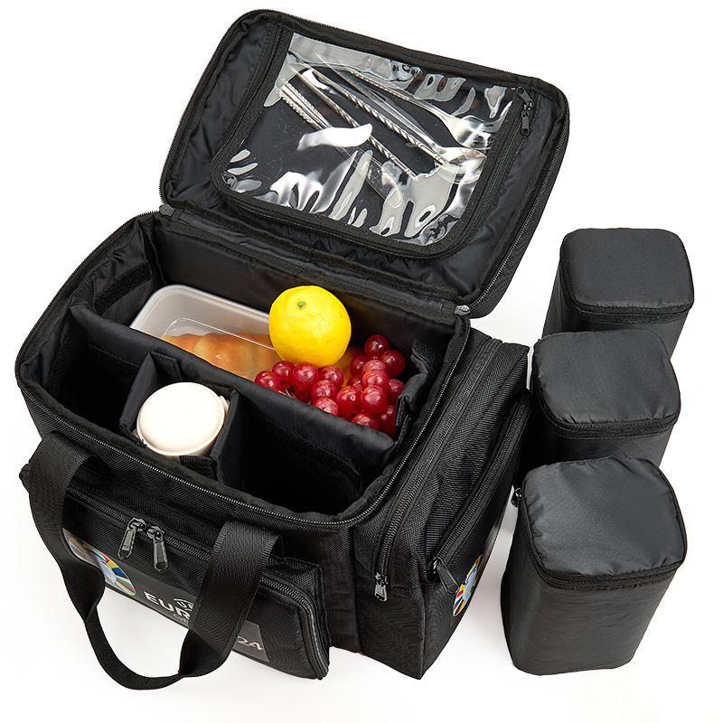black lunch bag