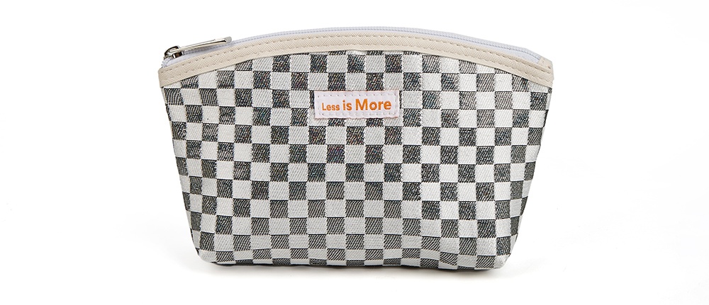 glitter makeup tote bag​